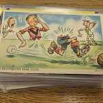 Historische ansichtkaarten o.a. met humor en sport – ca 1900-1960